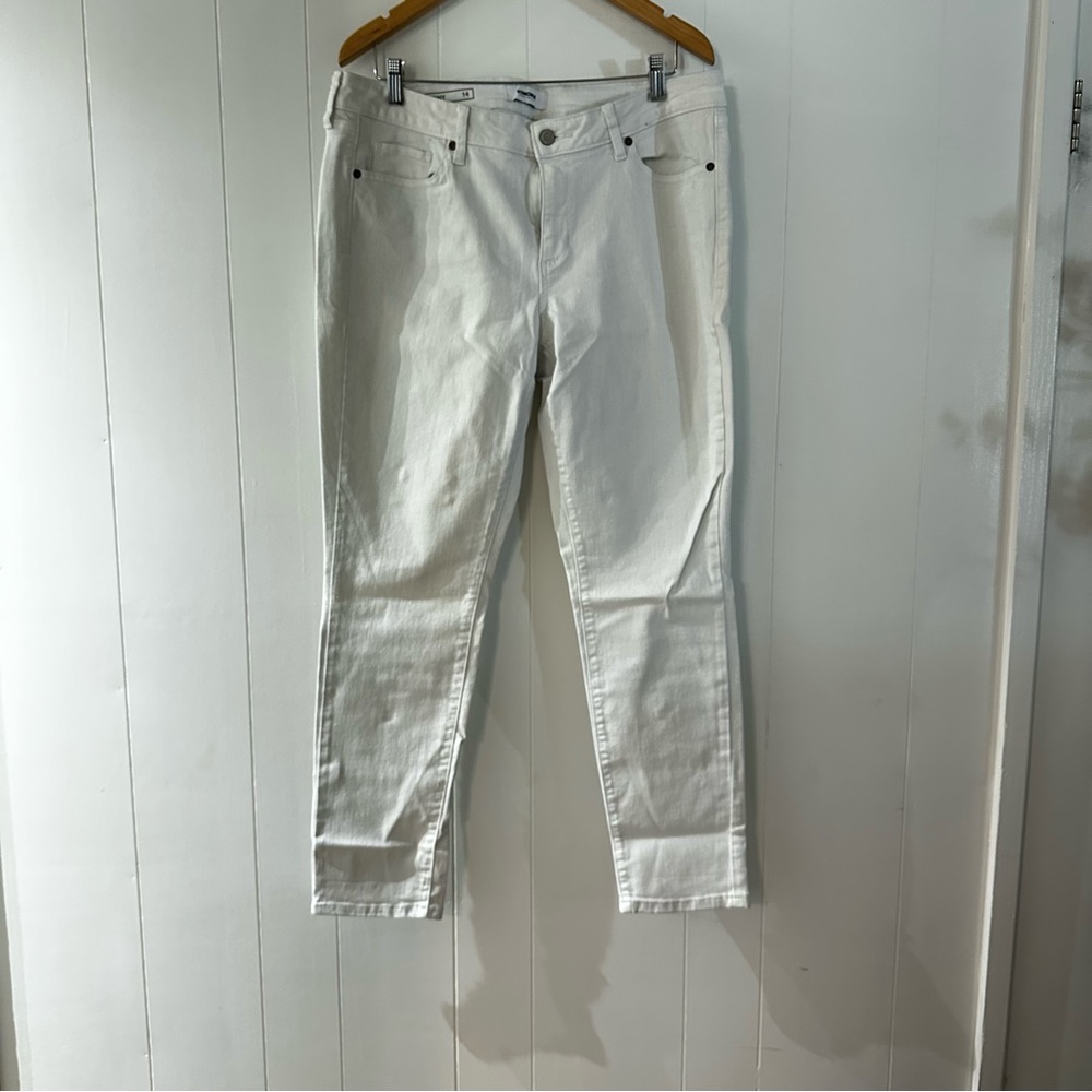 Sonoma Skinny White Jeans